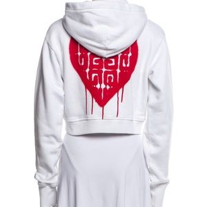 Givenchy Cropped Sweatshirt Womens